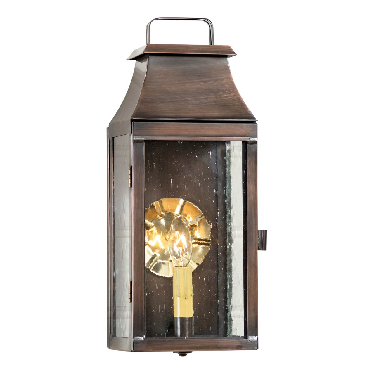 Valley Forge Wall Light in Antique Copper - 1 Light - Tinware
